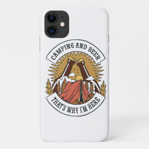 Case-Mate iPhone Case Camping et Bière