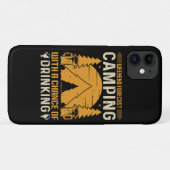 Coques Case-Mate iPhone Camping et boisson (Dos (Horizontal))