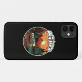 Coques Case-Mate iPhone Camping heureux (Dos (Horizontal))