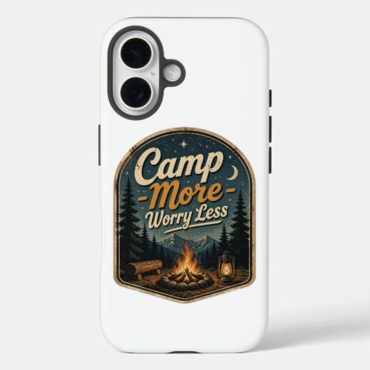 Coques Case-Mate iPhone Camping plus, soucis moins – Aventure de camping v (Verso)