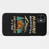 Coques Case-Mate iPhone CAMPING, souvenirs (Dos (Horizontal))