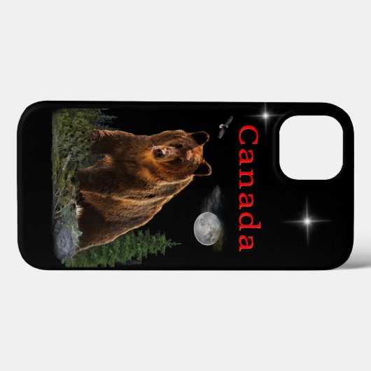 Coques Case-Mate iPhone Canada (Verso (horizontal))