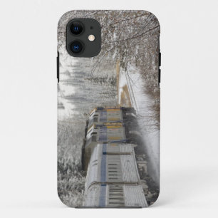 Case-Mate iPhone Case Canada, Alberta. Train de neige de VIA Rail entre