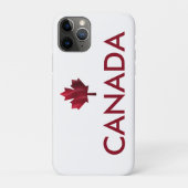 Coques Case-Mate iPhone Canada et Feuille d'érable rouge (Dos)