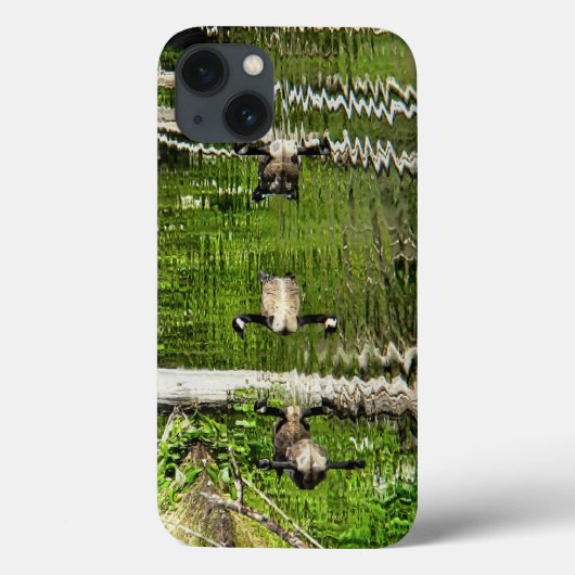 Coques Case-Mate iPhone (Canada) Oie verte (Verso)