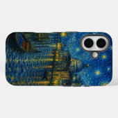 Coques Case-Mate iPhone Canal de Venise la nuit (Verso (horizontal))