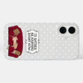 Coques Case-Mate iPhone Canapé Greyhound (fawn) Chien Lazy Dormir Drôle (Verso (horizontal))