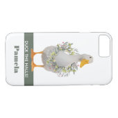 Coques Case-Mate iPhone Canard aux murs Canard de Noël (Dos (Horizontal))