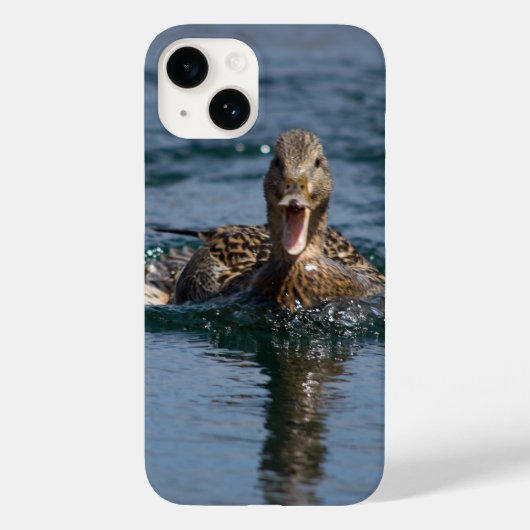 Coques Case-Mate iPhone Canard avec bec ouvert (Verso)