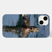Coques Case-Mate iPhone Canard avec bec ouvert (Verso (horizontal))