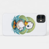 Coques Case-Mate iPhone canard blanc (Dos (Horizontal))