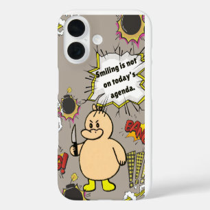 Coques iPhone 16 Canard Coléreux Drôle