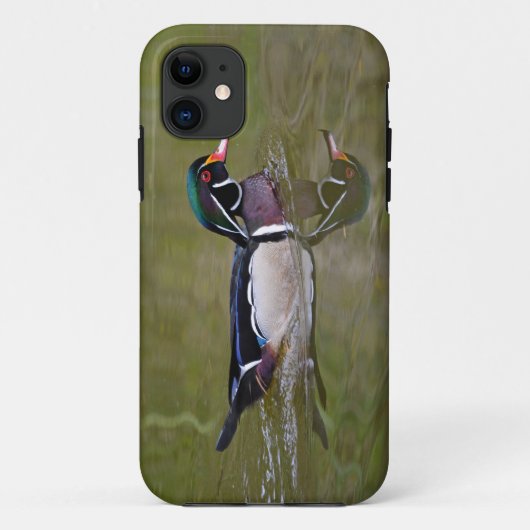 Coques Case-Mate iPhone Canard en bois coloré (Dos)