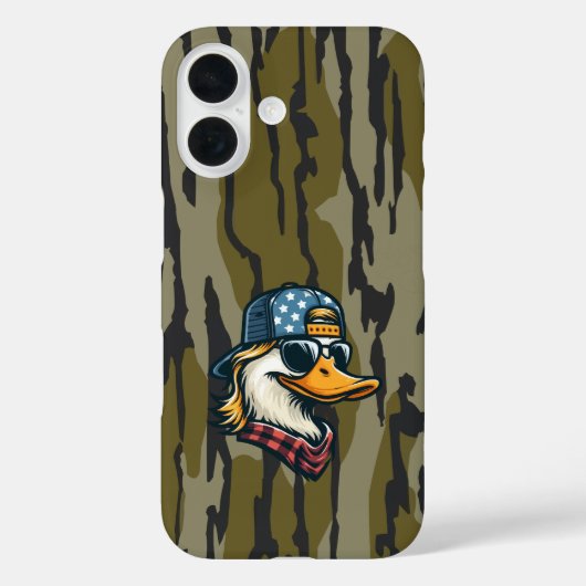 Coques Case-Mate iPhone Canard Redneck Caméléon de plaine inondable Chasse (Verso)