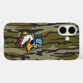 Coques Case-Mate iPhone Canard Redneck Caméléon de plaine inondable Chasse (Verso (horizontal))