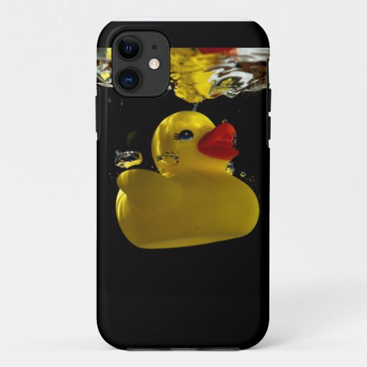 Coques Case-Mate iPhone Canard sur le noir (Dos)