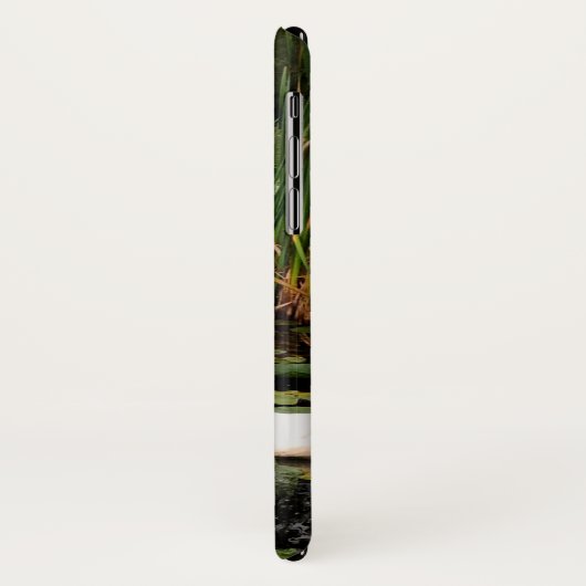 Coques Case-Mate iPhone Canards blancs, caleçons, cattails, lac (Dos/Gauche)