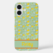 Coques Case-Mate iPhone Canards en caoutchouc et motif bulles (Verso)