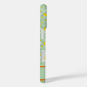 Coques Case-Mate iPhone Canards en caoutchouc et motif bulles (Verso / Droite)