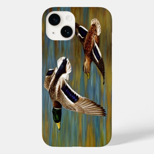 Coques Case-Mate iPhone Canards-Majards Survolant L'Étang (Verso)