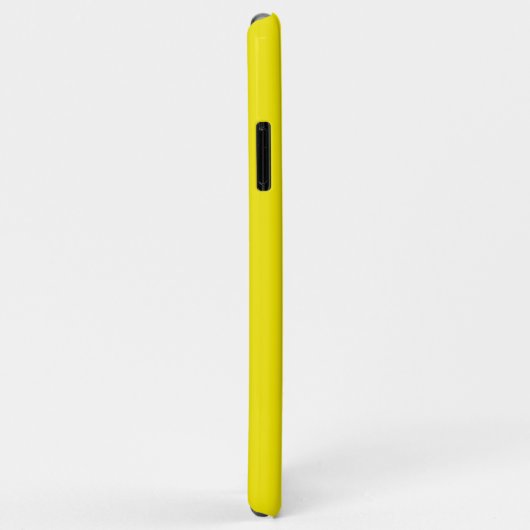 Coques Case-Mate iPhone Canari clair solide jaune (Dos/Droite)
