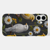 Coques Case-Mate iPhone Canaries dans une prairie Fleur sauvage (Verso (horizontal))