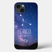 Coques Case-Mate iPhone Cancer | Constellation Zodiaque personnalisée (Verso)