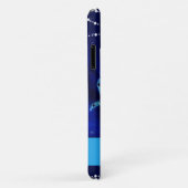 Coques Case-Mate iPhone Cancer dans le bleu foncé Coque-coque iphone d'acc (Dos/Droite)