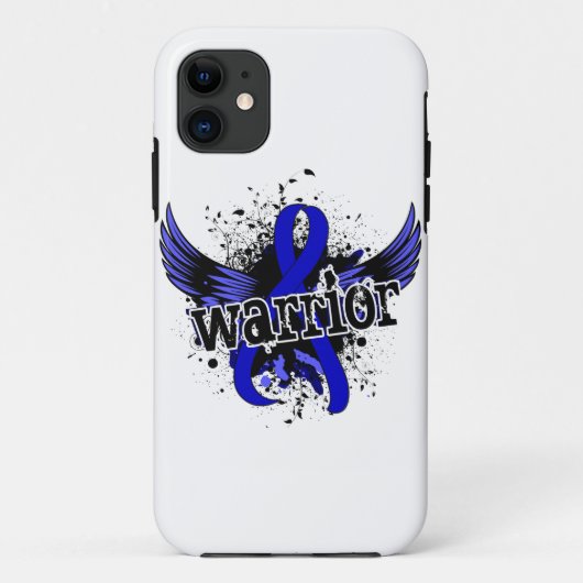 Coques Case-Mate iPhone Cancer du rectum du guerrier 16 (Dos)
