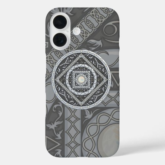 Coques Case-Mate iPhone Cancer Mandala Coque-Mate Téléphone (Verso)
