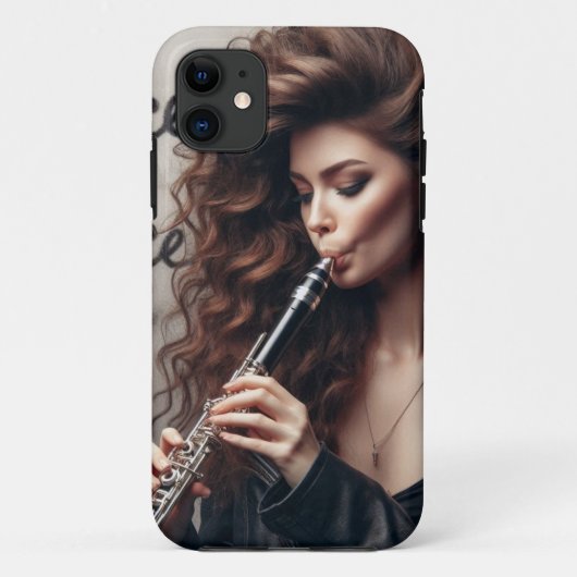Coques Case-Mate iPhone Cancer Zodiac Musicien Clarinet (Dos)