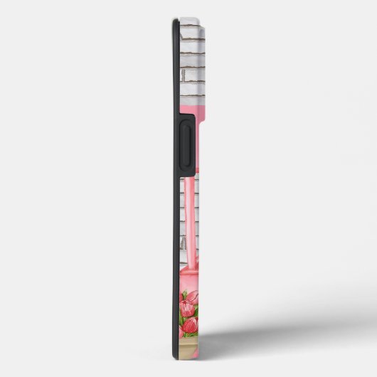 Coques Case-Mate iPhone caniche Chien Valentine's Day Kissing Booth (Verso / Droite)