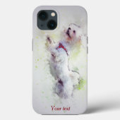 Coques Case-Mate iPhone Caniche mignon (Verso)