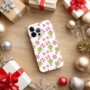 iPhone 16 Pro Case Canneberges et noeuds de Noël