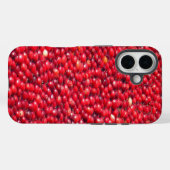 Coques Case-Mate iPhone Canneberges Férié Rouge (Verso (horizontal))