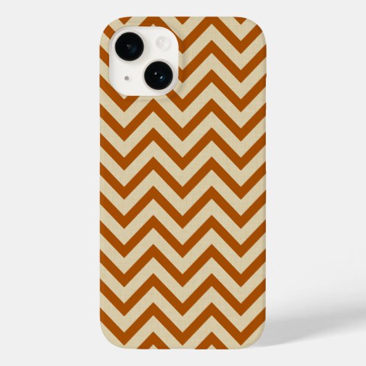 Coques Case-Mate iPhone Cannelle épice Moods Chevrons (Verso)