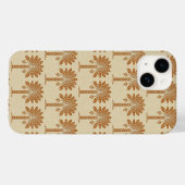 Coques Case-Mate iPhone Cannelle épice Moods Palm (Verso (horizontal))