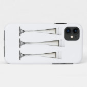 Coques Case-Mate iPhone Cannelures de Champagne (Dos (Horizontal))