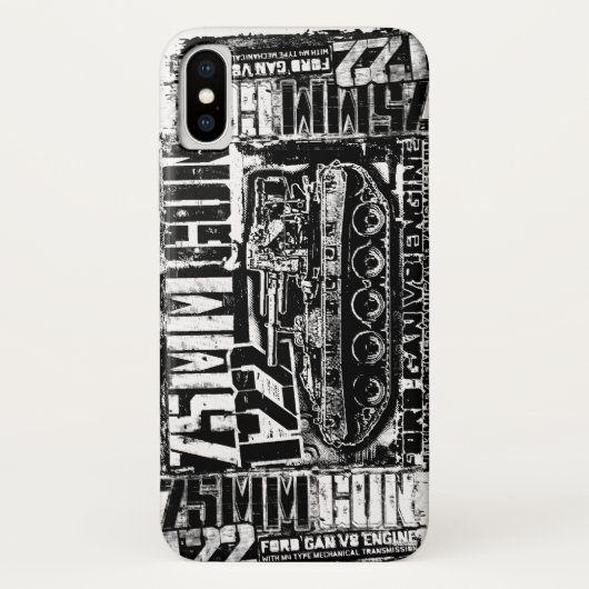 Coques Case-Mate iPhone Canon 75 mm T22 (Dos)
