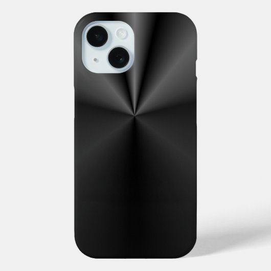 Coques Case-Mate iPhone Canot et rouleau : Métal brossé (Verso)