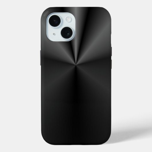 Coques Case-Mate iPhone Canot et rouleau : Métal brossé (Verso)