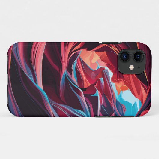 Coques Case-Mate iPhone Canyon d'Antelope Abstrait (Dos (Horizontal))