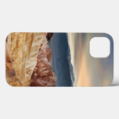 Coques Case-Mate iPhone Canyon d'or au coucher du soleil (Verso (horizontal))