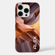 Canyon Wave Sandstone Motif Tons de Terre