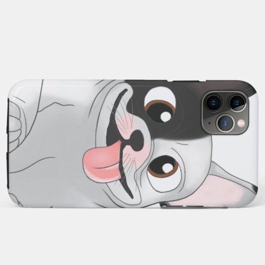 Coques Case-Mate iPhone Capa buldogue (Dos (Horizontal))