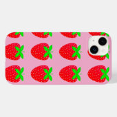 Coques Case-Mate iPhone capa celular estampa morango (Verso (horizontal))