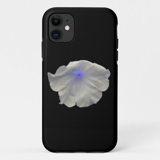 Coques Case-Mate iPhone Capa de iphone 5 azul do fulgor do petúnia (Dos)