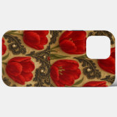 Coques Case-Mate iPhone Capa para celular Tulipas e Renda DESIGN (Verso (horizontal))