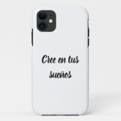 Coques Case-Mate iPhone Capa para Iphone cree en tus sueños (Dos)
