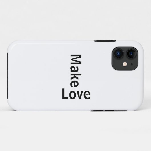 Coques Case-Mate iPhone Capa para Iphone faire l'amour (Dos (Horizontal))